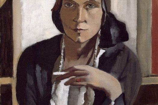 Bildnis einer Frau in Schwarz, 1932 - Erna Auerbach, Historisches Museum Frankfurt © Foto Horst Ziegenfusz